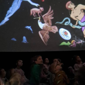 Mobilne Planetarium „ORBITEK”  w przedszkolu