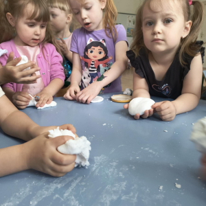 Warsztaty z masą porcelanową w przedszkolu