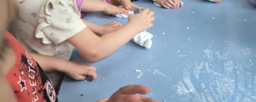 Warsztaty z masą porcelanową w przedszkolu