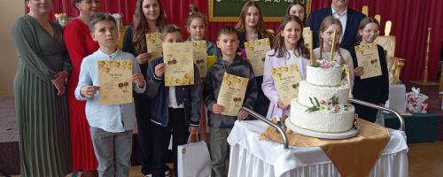 Podsumowanie wojewódzkiego konkursu „Wiosenne Zmagania Artystyczne” w Zespole Szkół w Trzebusce
