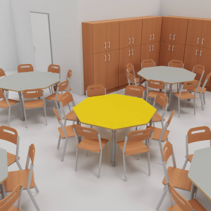 Wizualizacja naszej stołówki po modernizacji