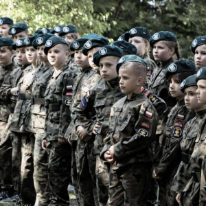 Orlęta na poligonie w Turzy
