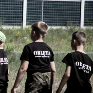 Orlęta na poligonie w Turzy