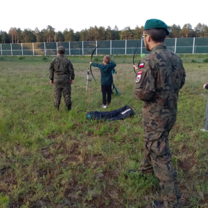 Orlęta na poligonie w Turzy