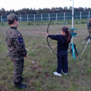 Orlęta na poligonie w Turzy