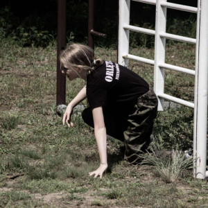 Orlęta na poligonie w Turzy