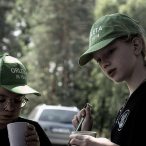 Orlęta na poligonie w Turzy