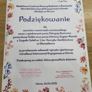 Warto pomagać! Akcja Samorządu Uczniowskiego