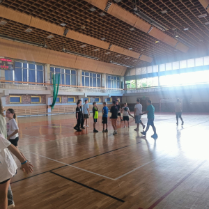 Zielona szkoła - dzień sportu i wizyta w kopalni węgla
