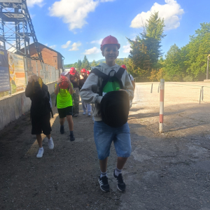 Zielona szkoła - dzień sportu i wizyta w kopalni węgla