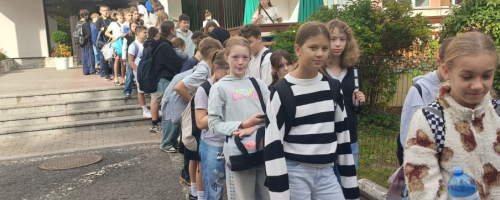 Wracamy z Zielonej Szkoły