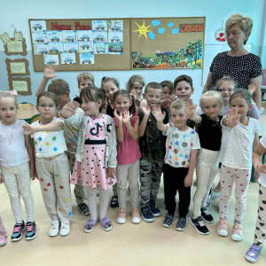 Dzień Kropki w klasie „0”