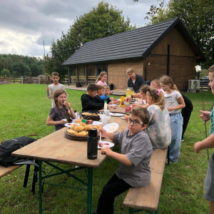 Ognisko czwartoklasistów