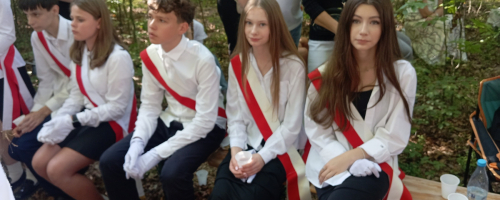 Uroczystości w lesie turzańskim