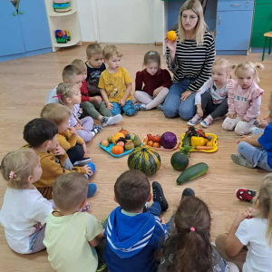 W spiżarni - zajęcia w grupie 3-4 latków