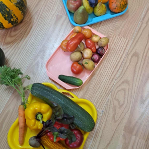 W spiżarni - zajęcia w grupie 3-4 latków