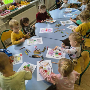 W spiżarni - zajęcia w grupie 3-4 latków