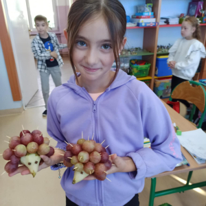 Owocowe jeżyki w klasie II