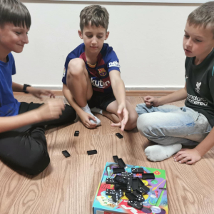 Wieczór gier planszowych w klasie 5