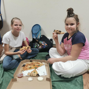 Wieczór gier planszowych w klasie 5