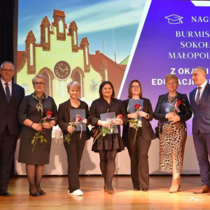 Nagrody Burmistrza Gminy i Miasta Sokołów Małopolski dla Nauczycieli