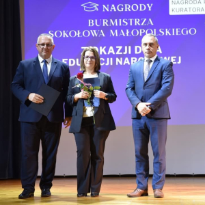 Nagrody Burmistrza Gminy i Miasta Sokołów Małopolski dla Nauczycieli