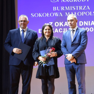 Nagrody Burmistrza Gminy i Miasta Sokołów Małopolski dla Nauczycieli