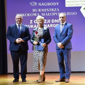 Nagrody Burmistrza Gminy i Miasta Sokołów Małopolski dla Nauczycieli