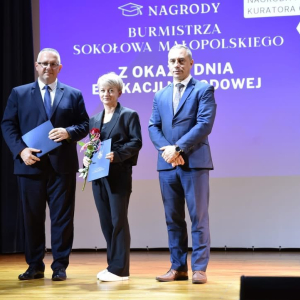 Nagrody Burmistrza Gminy i Miasta Sokołów Małopolski dla Nauczycieli