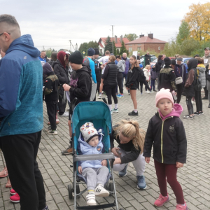 Nasi uczniowie i nauczyciele pobiegli dziś dla podopiecznych Podkarpackiego Hospicjum dla Dzieci