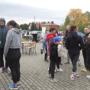 Nasi uczniowie i nauczyciele pobiegli dziś dla podopiecznych Podkarpackiego Hospicjum dla Dzieci