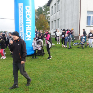 Nasi uczniowie i nauczyciele pobiegli dziś dla podopiecznych Podkarpackiego Hospicjum dla Dzieci