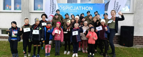 Orlęta uczestnikami biegu charytatywnego