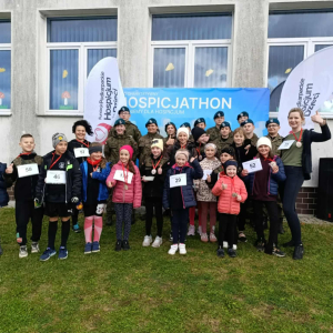 Orlęta uczestnikami biegu charytatywnego