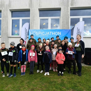 Orlęta uczestnikami biegu charytatywnego