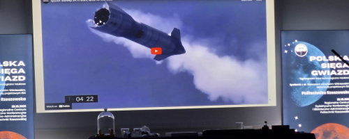 POLSKA SIĘGA GWIAZD!  Spotkanie z dr inż. Sławoszem Uznańskim-Wiśniewskim – polskim astronautą!