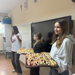 Międzynarodowy Dzień Zdrowego Śniadania przygotowany przez Samorząd Uczniowski wraz z Opiekunami