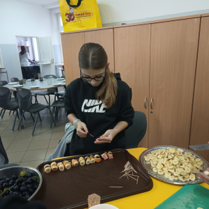 Międzynarodowy Dzień Zdrowego Śniadania przygotowany przez Samorząd Uczniowski wraz z Opiekunami