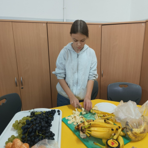 Międzynarodowy Dzień Zdrowego Śniadania przygotowany przez Samorząd Uczniowski wraz z Opiekunami