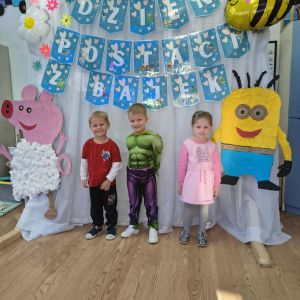 Dzień Postaci z Bajek w grupie 3-4 latków