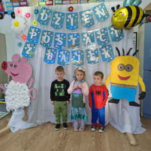 Dzień Postaci z Bajek w grupie 3-4 latków