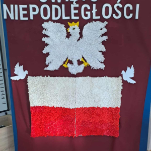Święto Niepodległości w grupie 3-4 latków