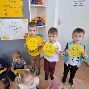 Dzień Życzliwości w grupie 3-4 latków