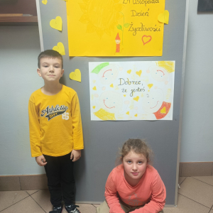 Dzień Życzliwości w klasach 1-3