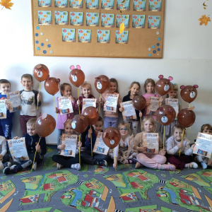 „Światowy Dzień Pluszowego Misia” w grupie 5-latków