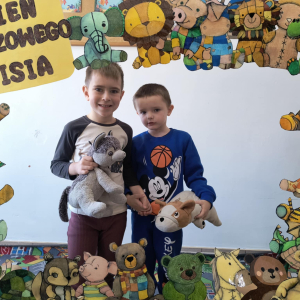 „Światowy Dzień Pluszowego Misia” w grupie 5-latków