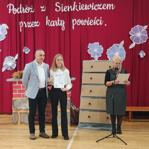 Rozstrzygnięcie XX edycji konkursu „Nam Henryk Sienkiewicz patronuje”