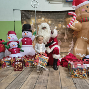 Świętym Mikołaj w grupie 3–4-latków