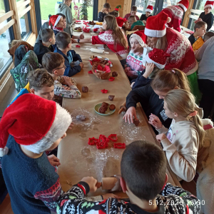 Mikołajkowa wycieczka klas 4 i 5