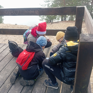 Mikołajkowa wycieczka klas 4 i 5